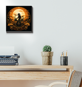 Guitar Strings of Art Music Lover's Canvas Print